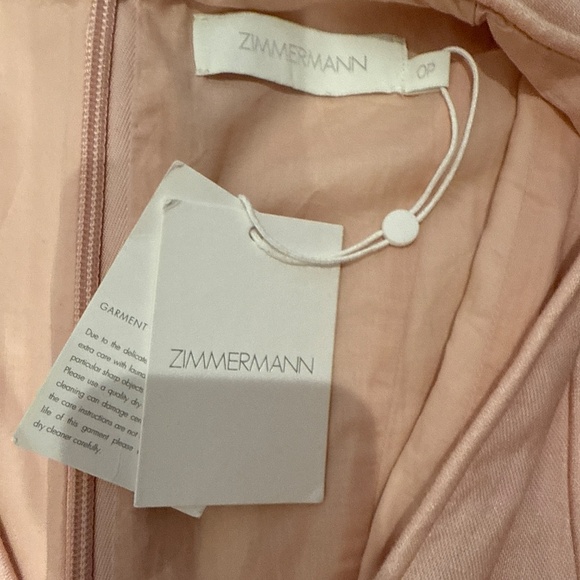 Zimmermann Waverly Plunge Midi Dress - Picture 3 of 7